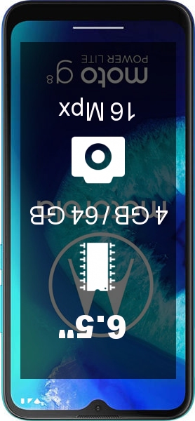 Motorola Moto G8 Power Lite 4GB · 64GB smartphone