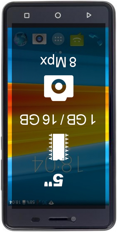 DEXP Ixion ML350 Force Pro smartphone
