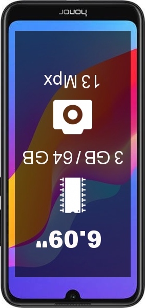 Huawei Honor 8A Prime 3GB · 64GB · LX1 smartphone