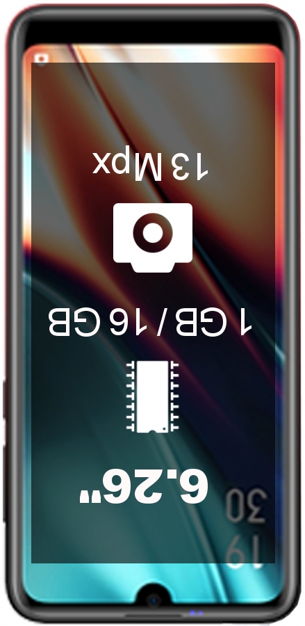 AllCall P10 1GB · 16GB smartphone