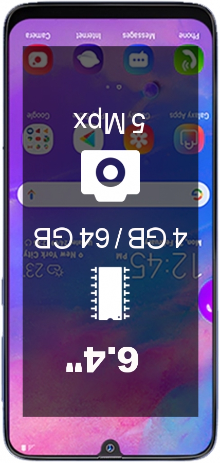 Samsung Galaxy M30 4GB 64GB SM-M305F smartphone