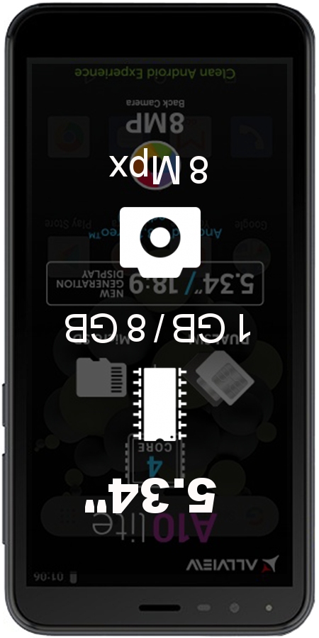 Allview A10 Lite smartphone