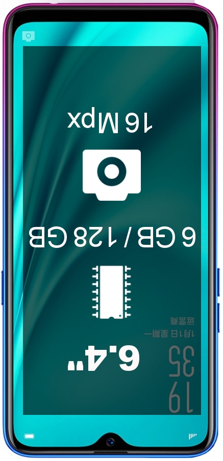 Oppo R15x smartphone