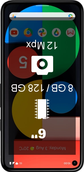 Google Pixel 5 8GB · 128GB smartphone