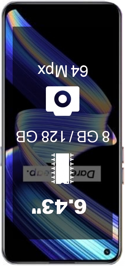 Realme X7 Max 8GB · 128GB smartphone